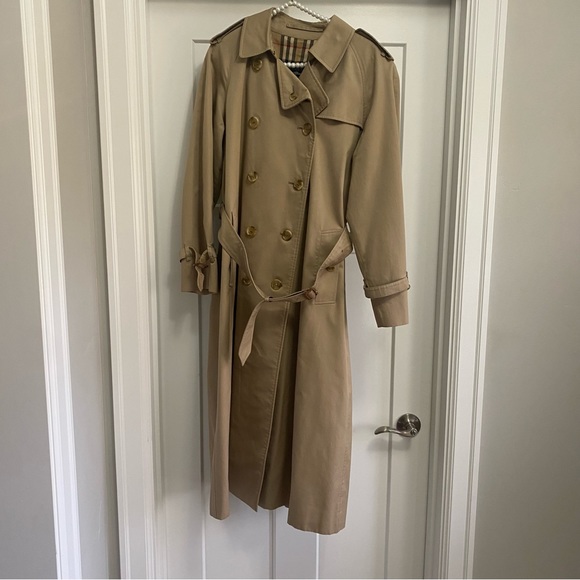 Burberry Jackets & Blazers - [Burberry] Vintage Long Trench Coat - Size Medium or Large - Unisex